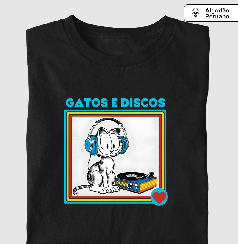 GATOS E DISCOS - CARTOON