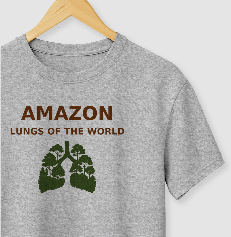 Camisa "AMAZON LUNGS OF THE WORLD"