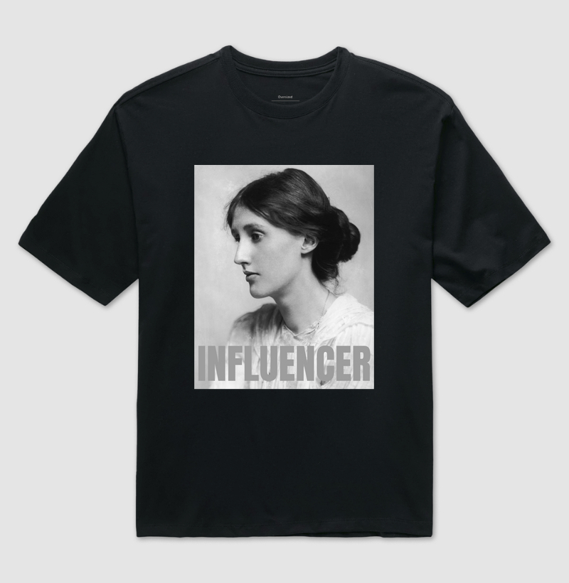 Camiseta- Influencer Virginia Woolf