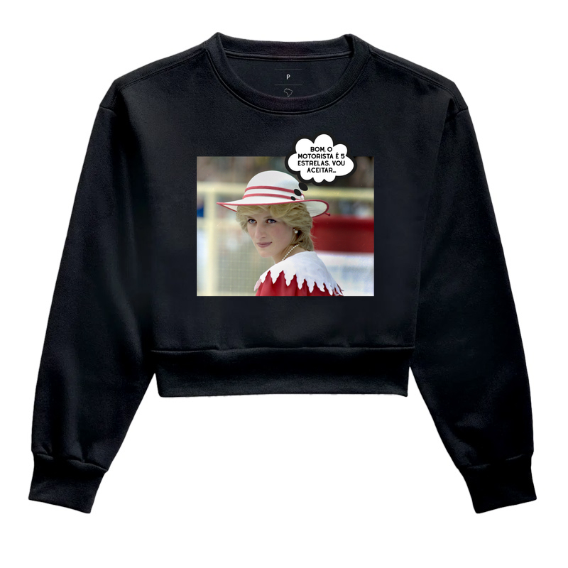 Bom, o motorista é 5 estrelas. Vou aceitar... - Diana, Princesa de Gales