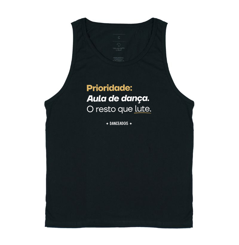 Prioridade: Aula de Dança. O resto que lute.