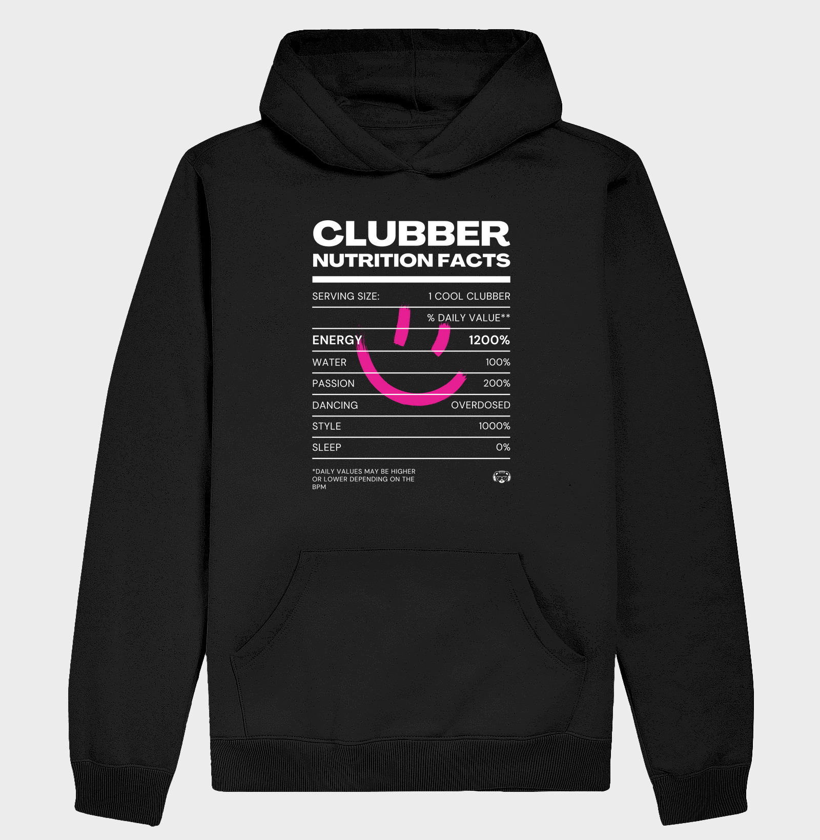Clubber Nutrition Facts