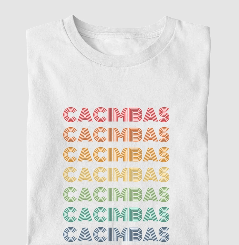 Cacimbas Letreiro Retrô