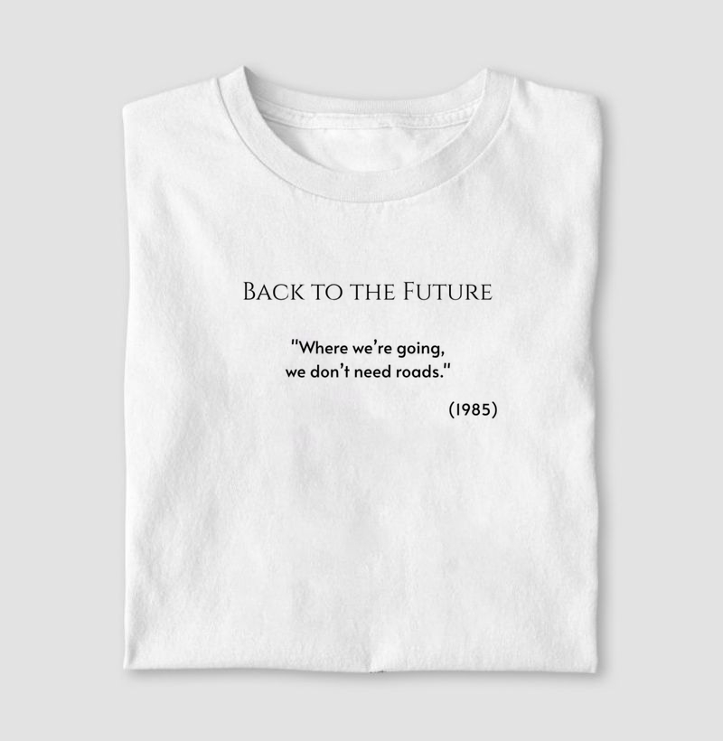 Camiseta "Back to the Future"