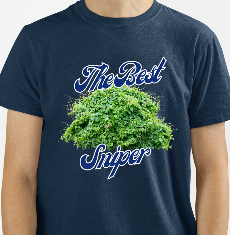 Best Sniper Tshirt Camiseta