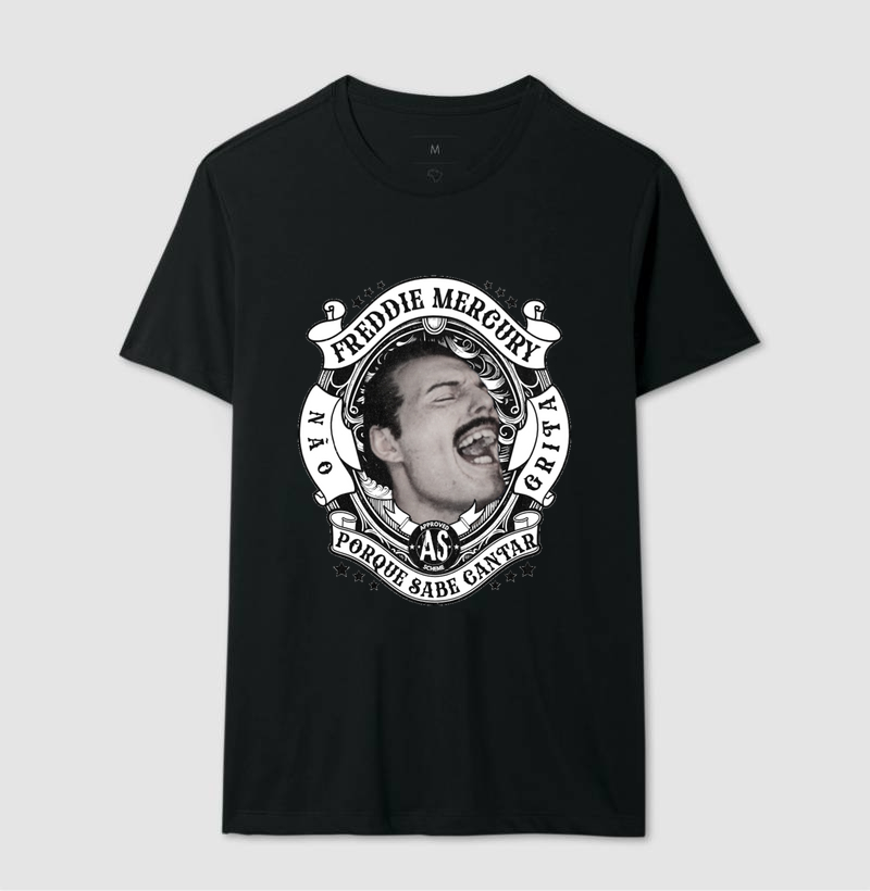 Freddie Mercury Não Grita Porque Sabe Cantar