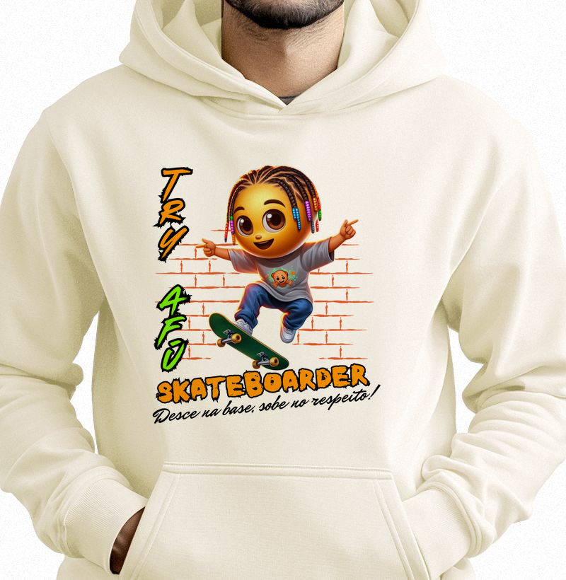 🔥🛹 Hoodie Moletom Try Afú ("Canguru") - Seu Aliado no Frio! 🔥🛹