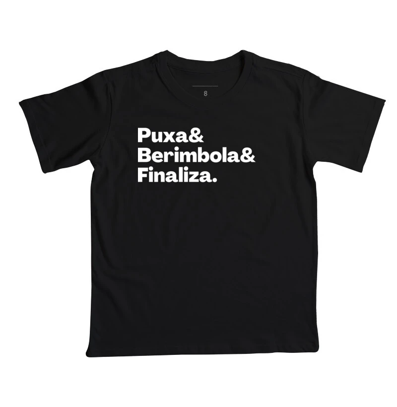 Camiseta Puxa&Finaliza - Infantil