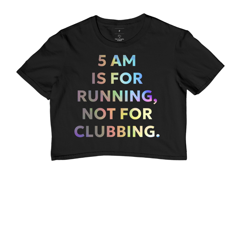 5 am is for running (print)