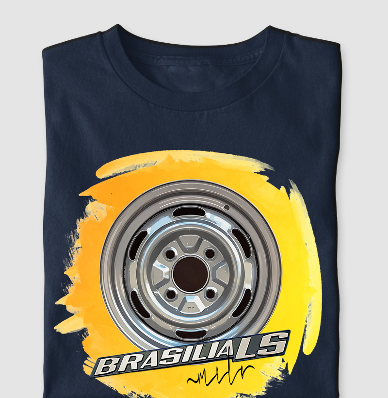 Roda VW Brasília - Fundo Laranja