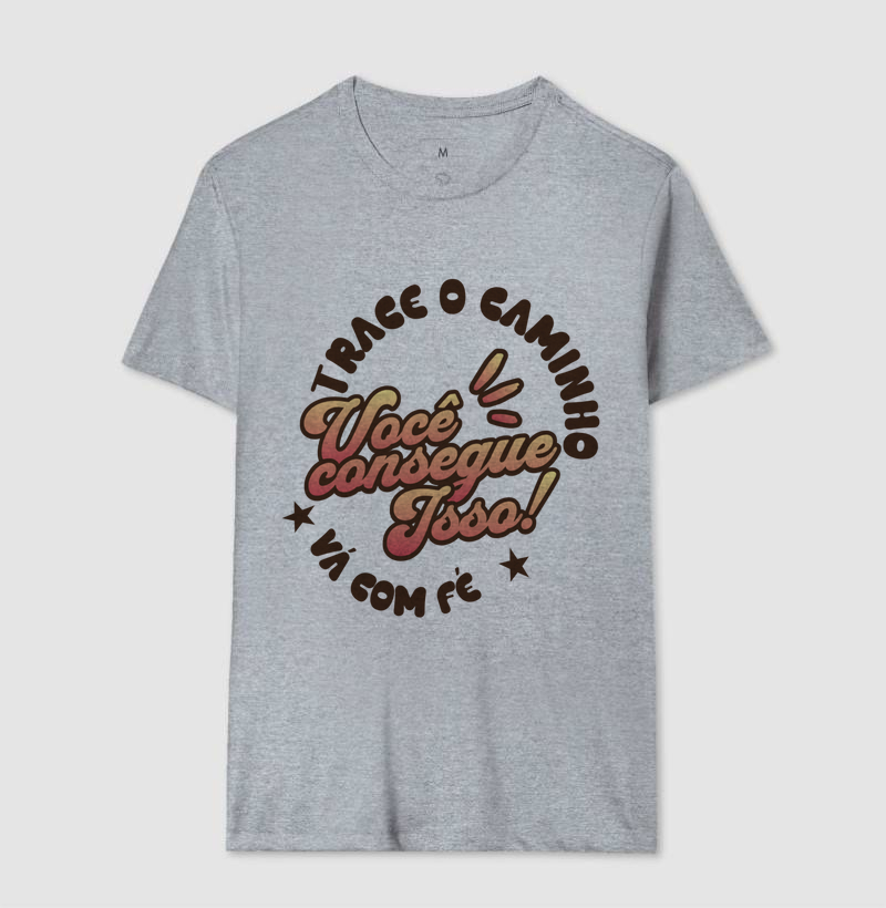 Camiseta "Trace o caminho"