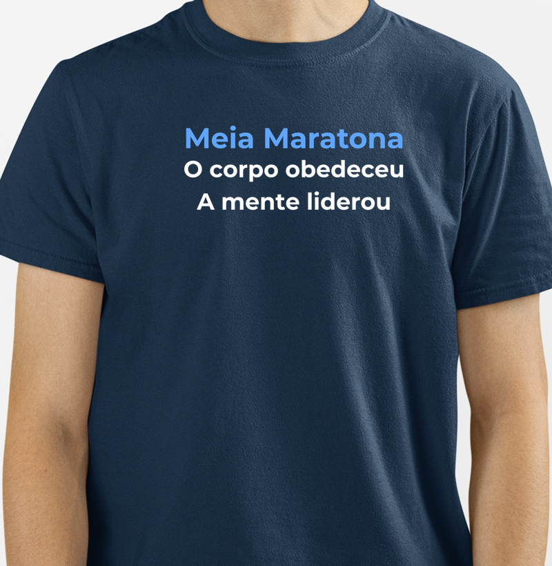 Meia Maratona - O corpo obedeceu a mente liderou