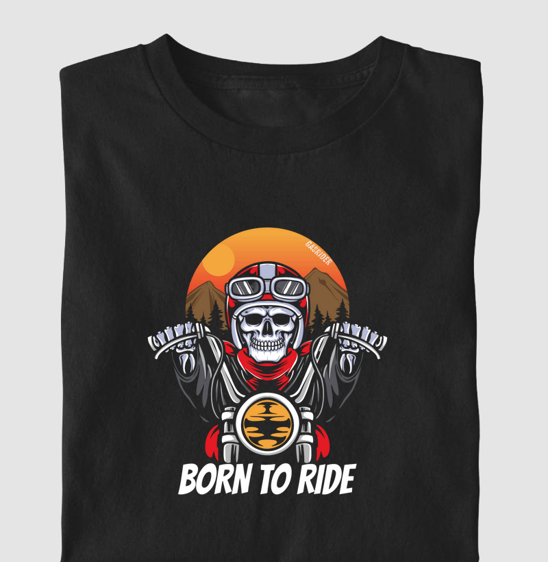 Born to ride caveira