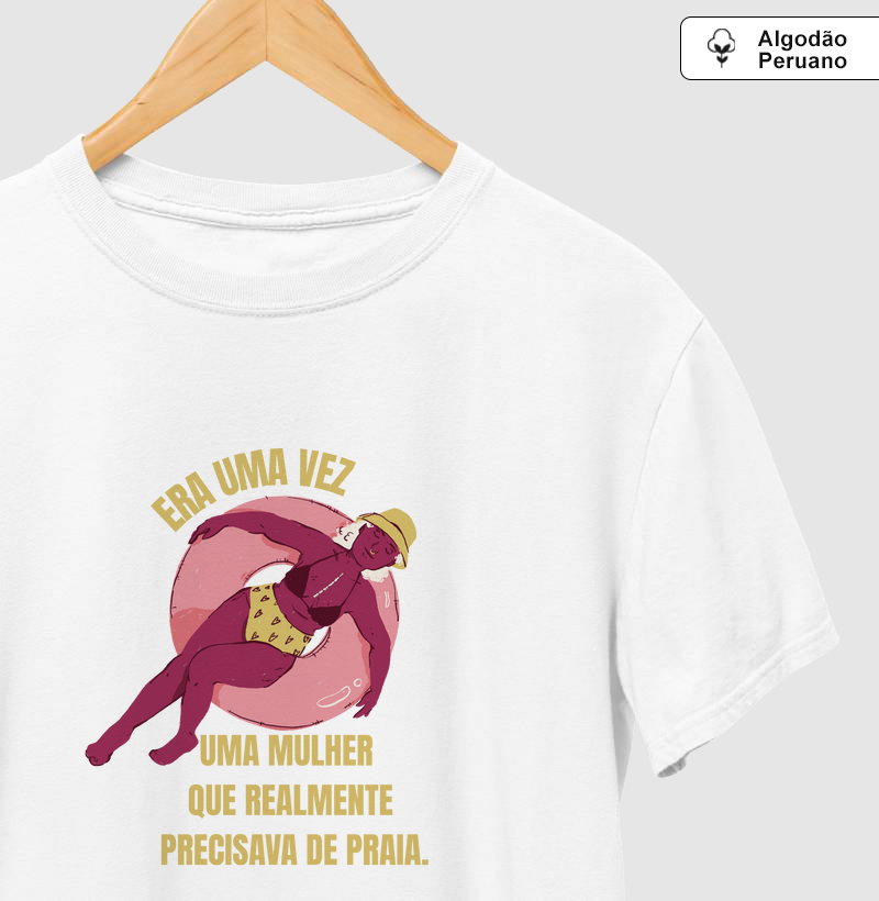 Era uma vez uma mulher que realmente precisava de praia