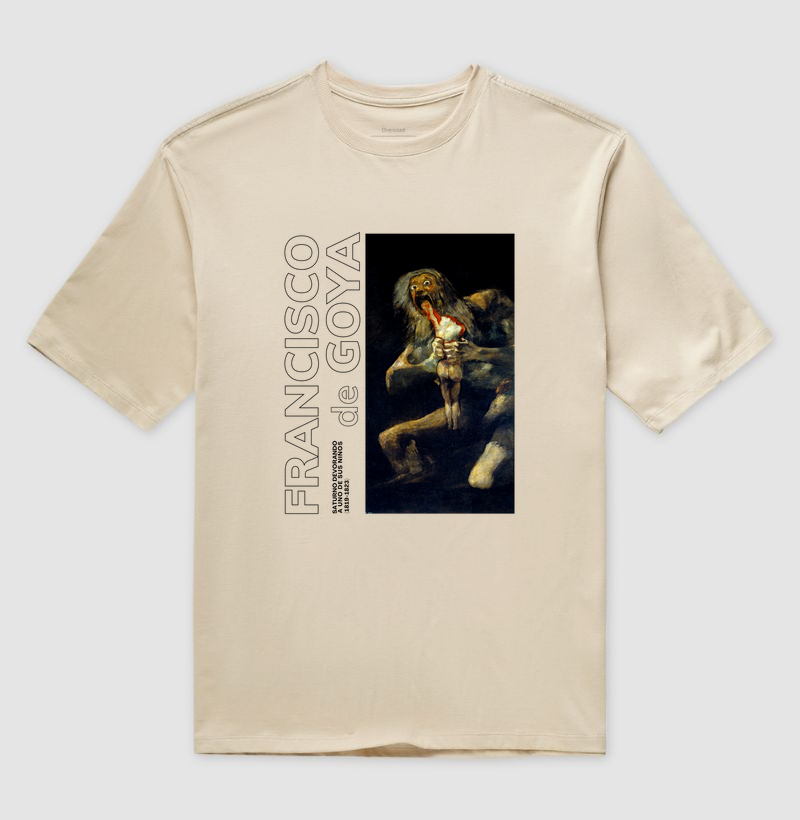 Saturno devorando a uno de sus niños - Francisco de Goya