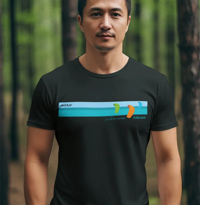 CAMISETA AMO SURF - FRIDSLAND LOS ROQUES 2024 masculina