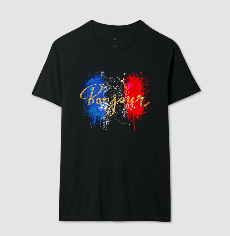 Camiseta Viagem - Paris Bonjour