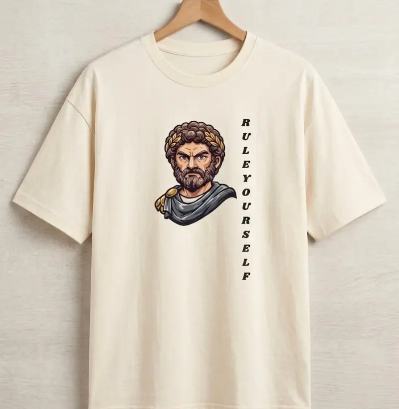 Camiseta Oversized "The Philosopher King"
