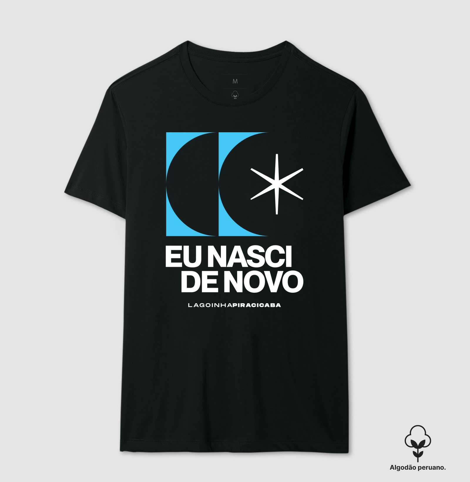 CAMISETA BATISMO / NASCI DE NOVO