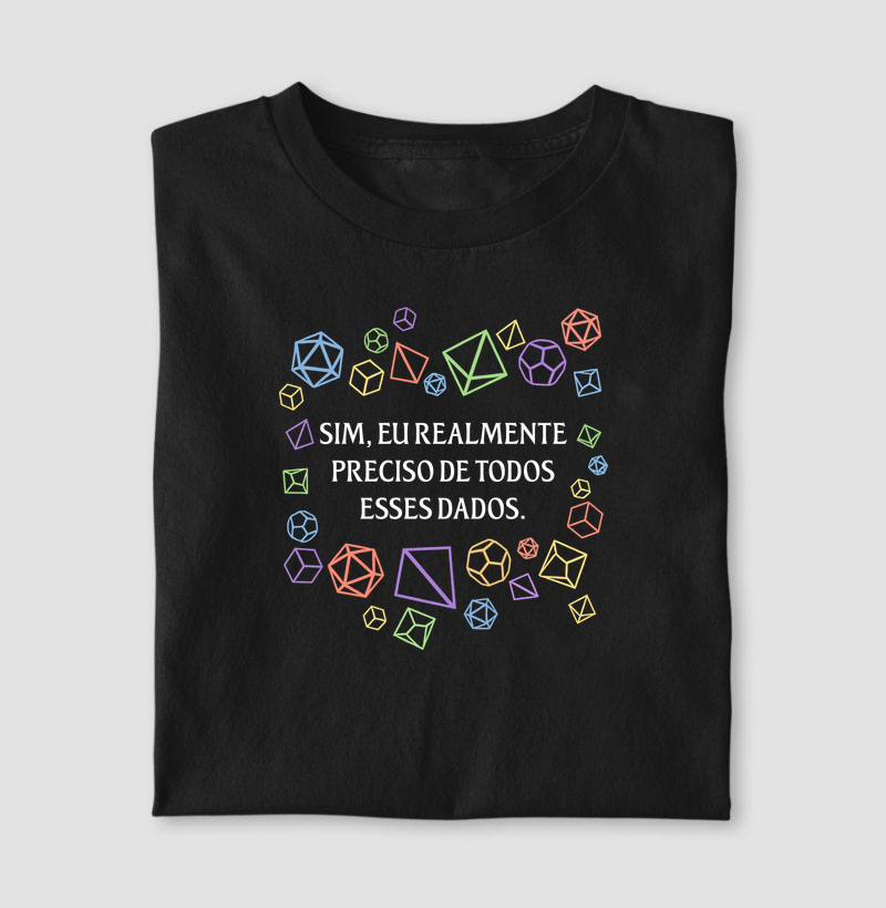 SIM, EU REALMENTE PRECISO DE TODOS ESSES DADOS