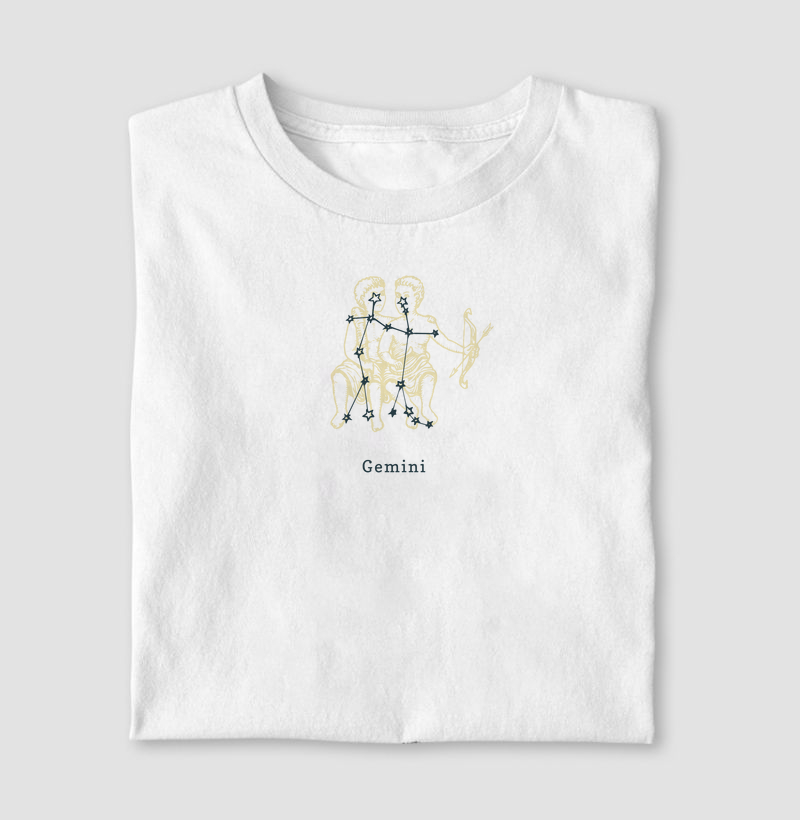 Camiseta Signos GÊMEOS - ARTISTIC SYMBOL