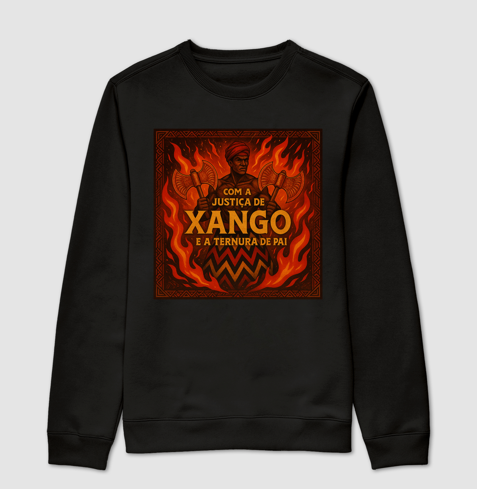 Com a justiça de Xangô
