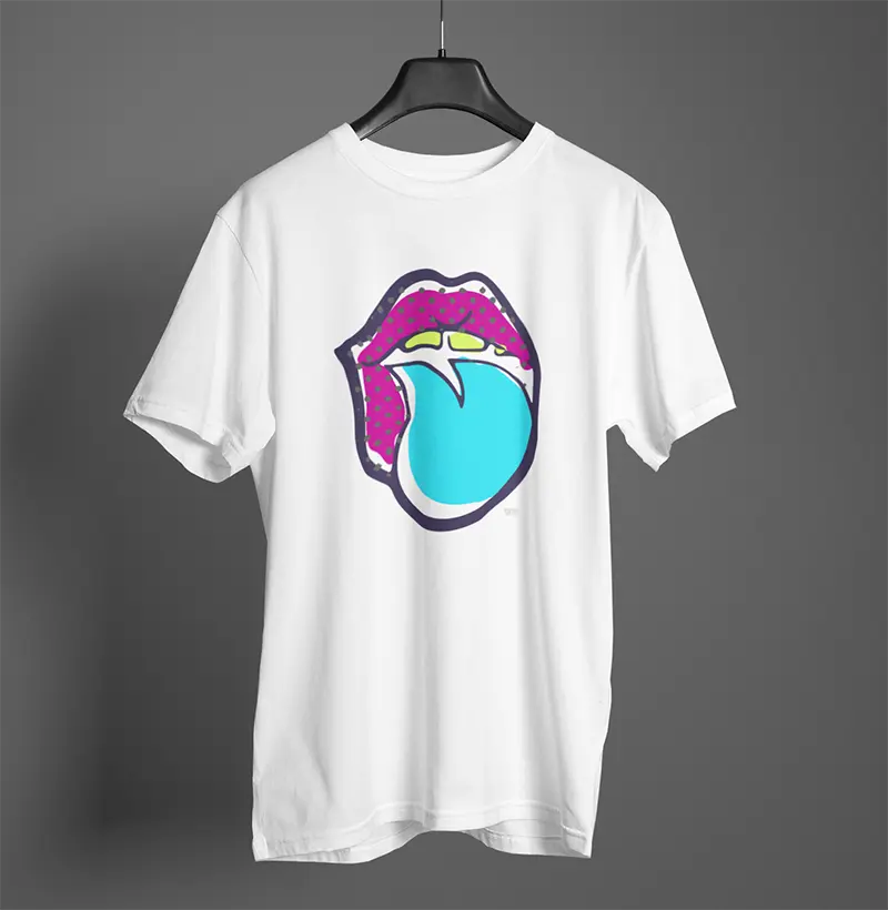 Nostalgia Pop - Coleção Pop Ícones Anos 80/90 - Boca Lingua Azul - 202407290826