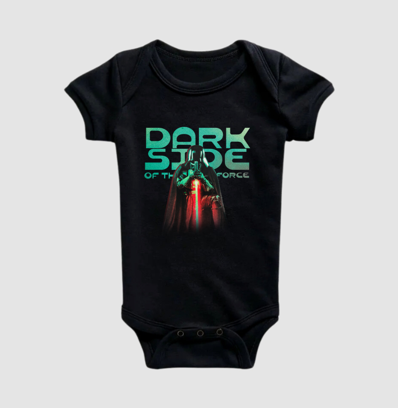 Body Infantil Dark Power - Lado Sombrio