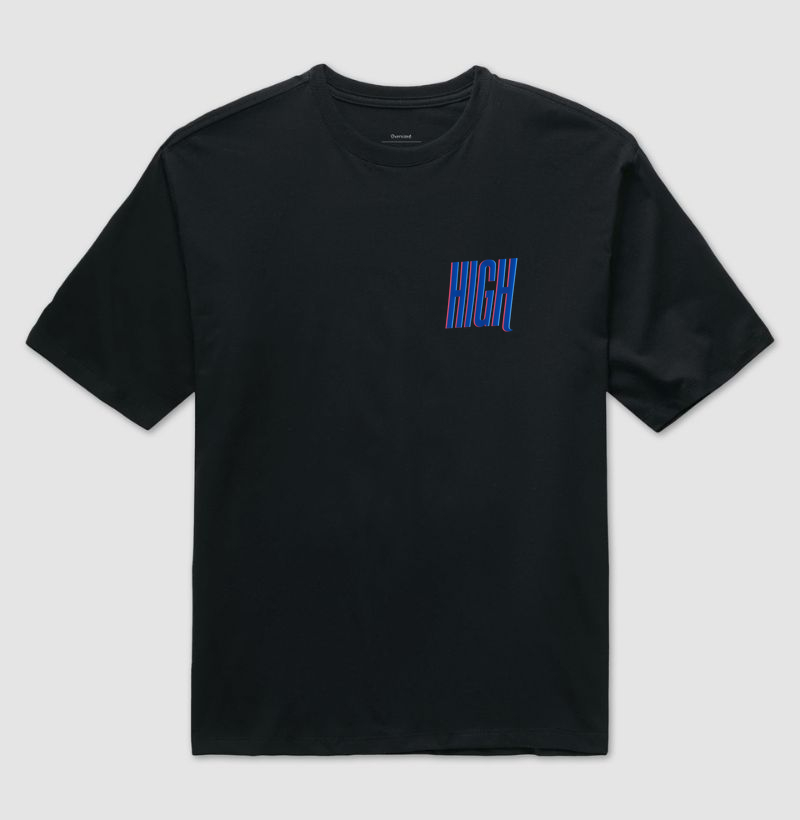 Camiseta oversized - High