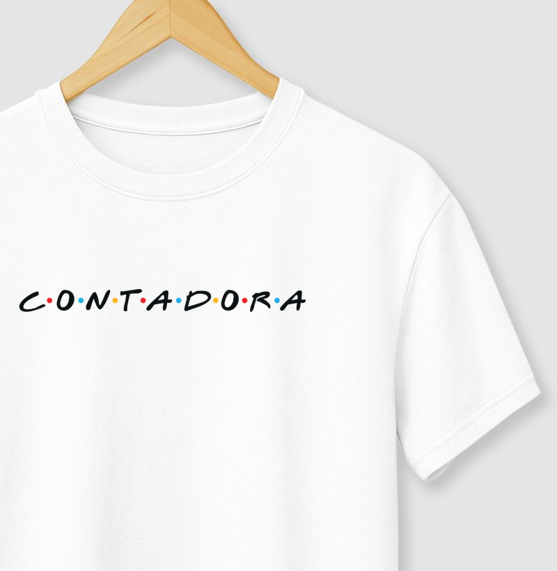 Camiseta Contadora Friends