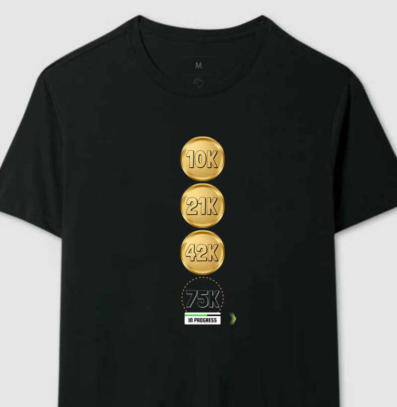 Próxima medalha: 75K