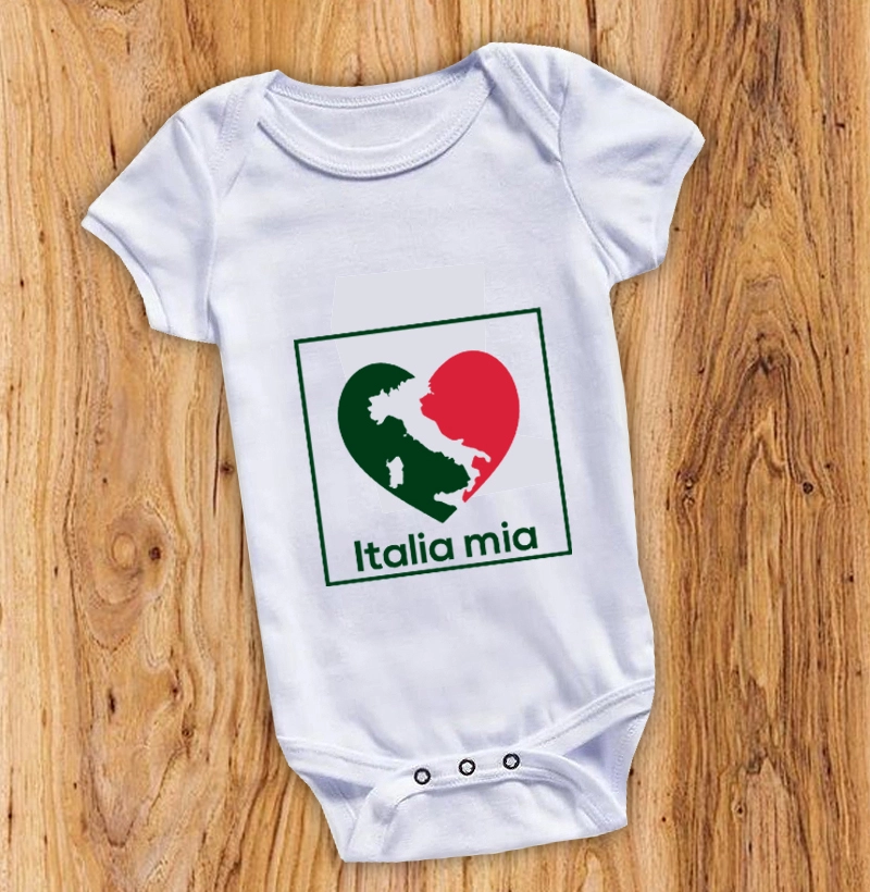 Body infantil Italia Mia (Desc. abaixo no PIX)