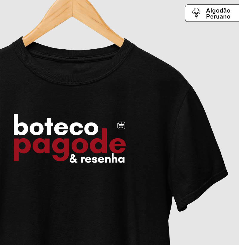 Boteco, pagode e resenha.
