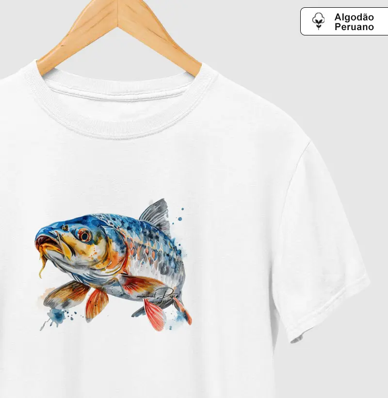 Camiseta Carpa (Algodão Peruano)