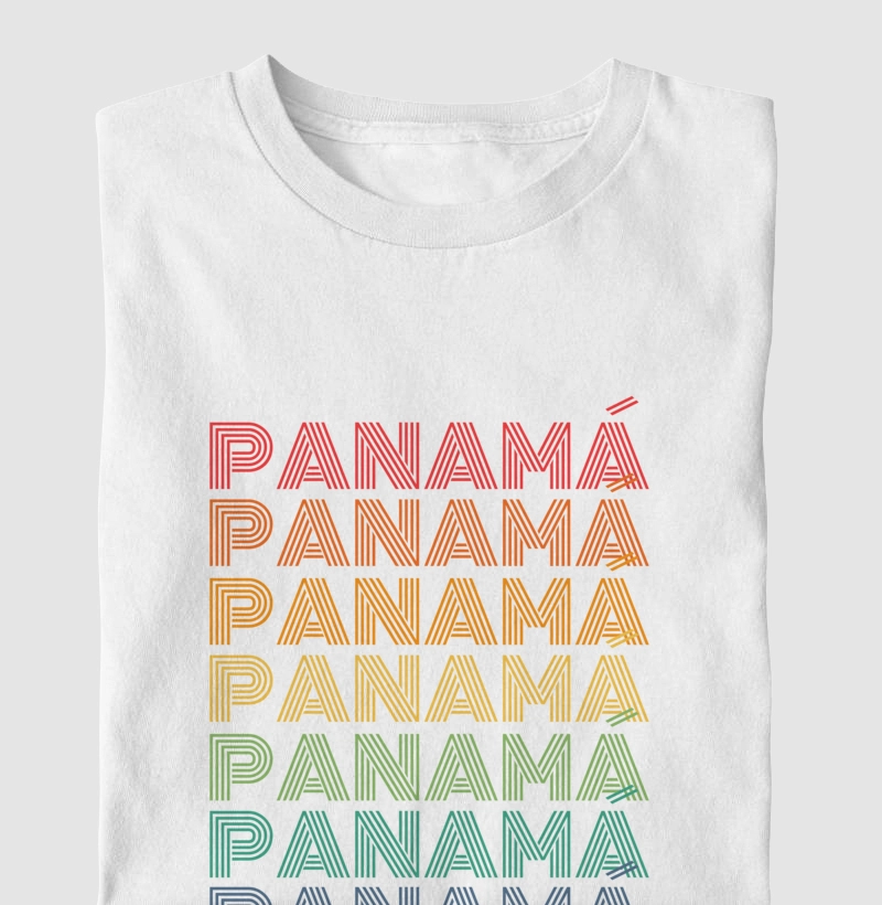 Panamá Letreiro Retrô