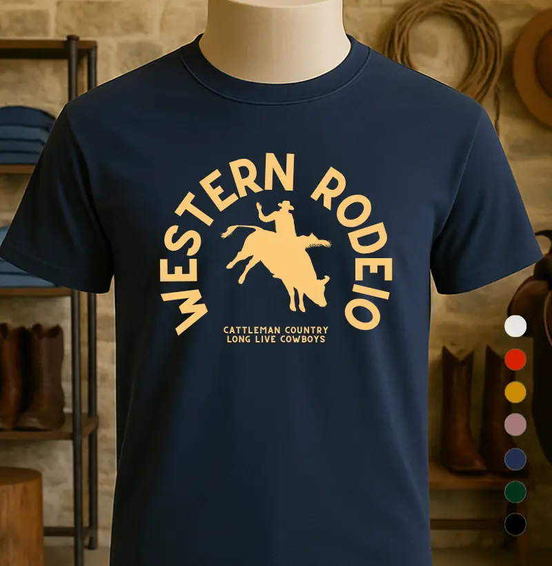 Camiseta Western Rodeio