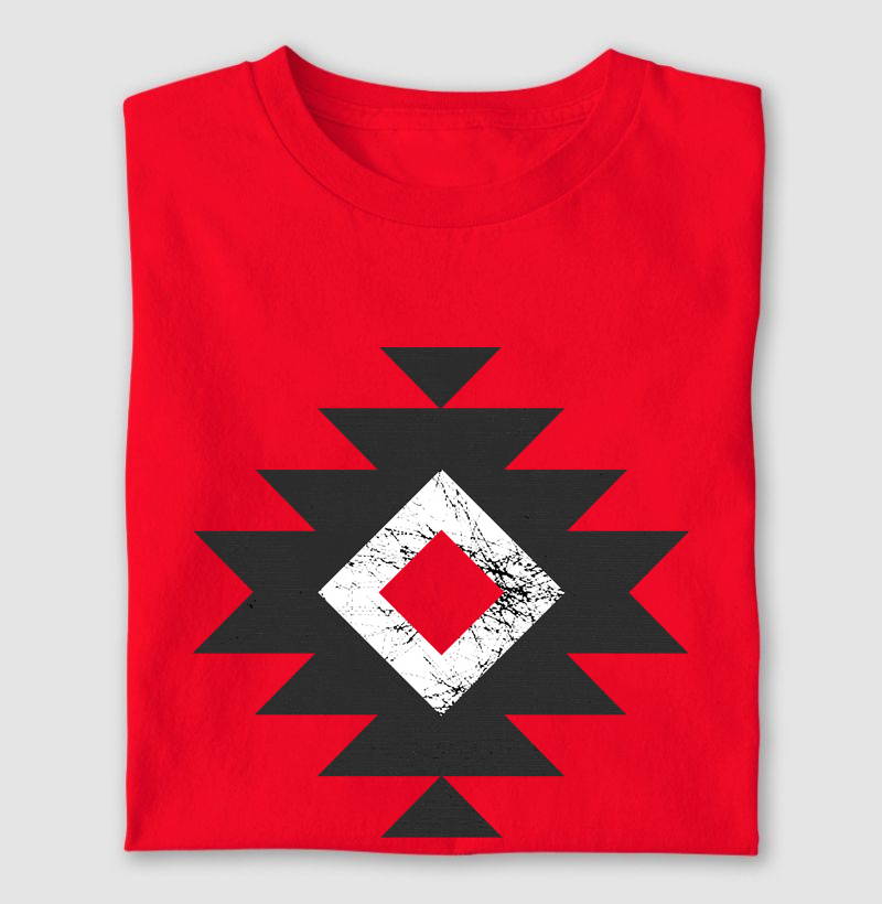 Camiseta Estampada Elemento Tribal