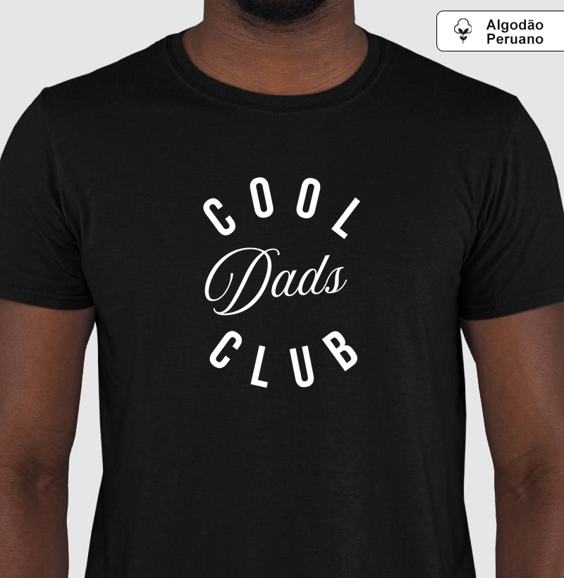 Cool Dads Club (centralizado) (algodão peruano)