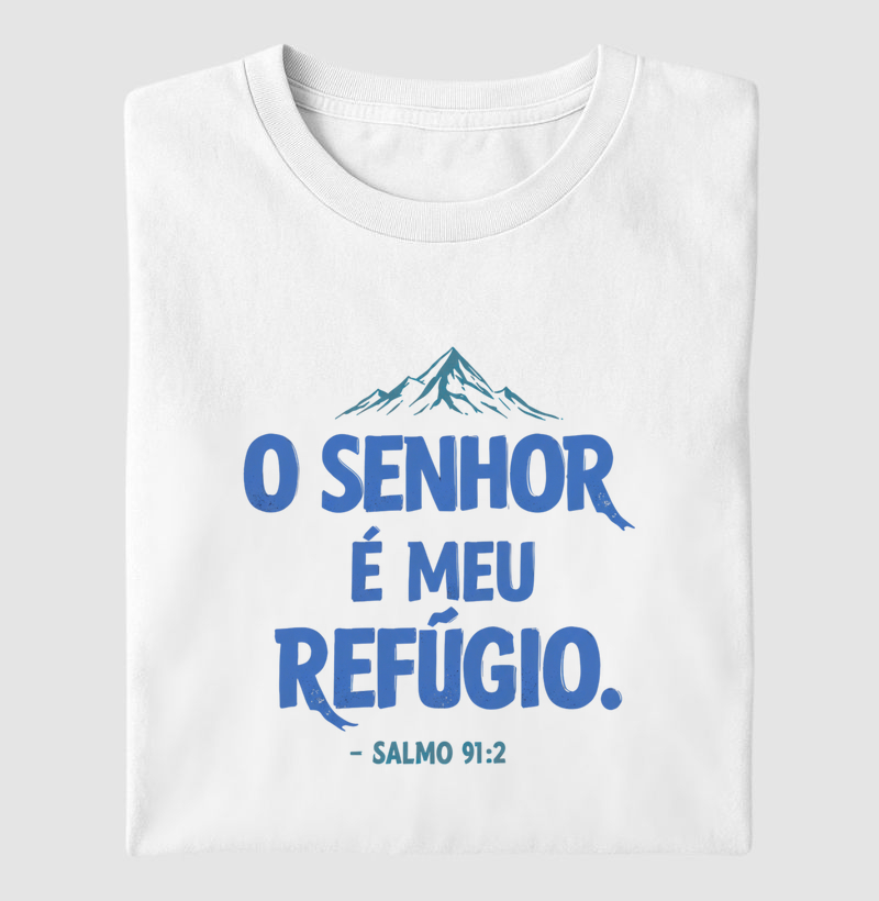 "O Senhor é meu refúgio." — Salmo 91:2 🏔️🖤