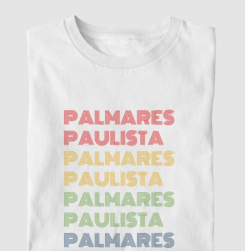 Palmares Paulista Letreiro Retrô