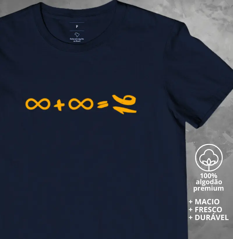 Camiseta Soma dos Infinitos