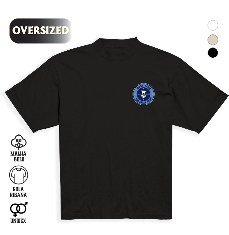 Camiseta Oversized Jesus Football Club