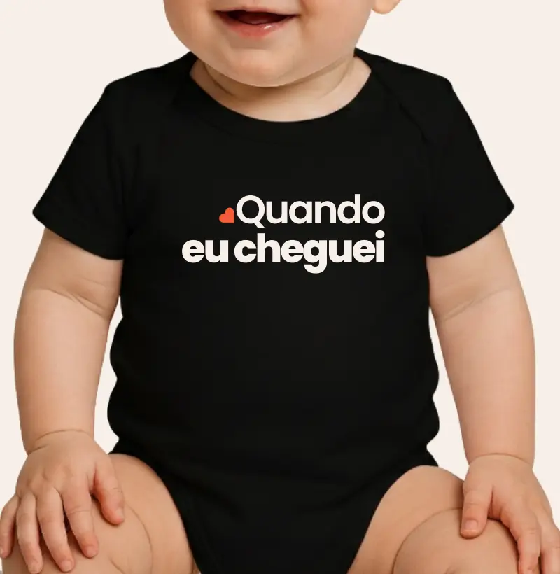 ... Quando eu cheguei.