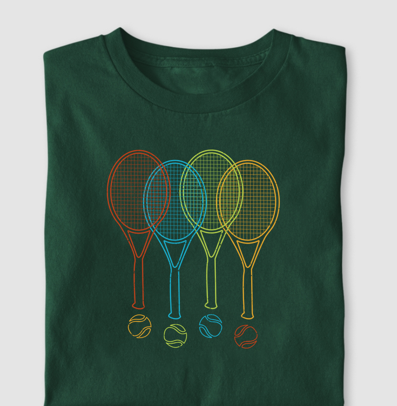 Raquetes em Cores