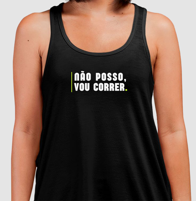 Camiseta Fawk - Não posso, vou correr