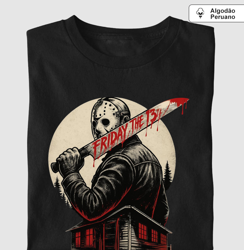 Camiseta "Sexta-Feira 13" - Jason Voorhees