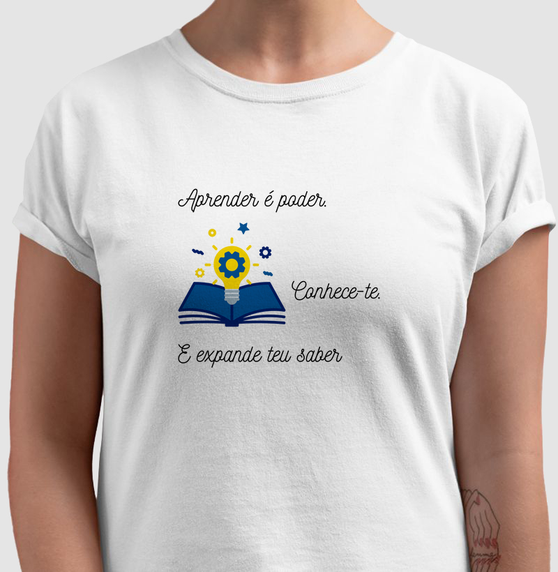 Aprender é poder | Tee Original