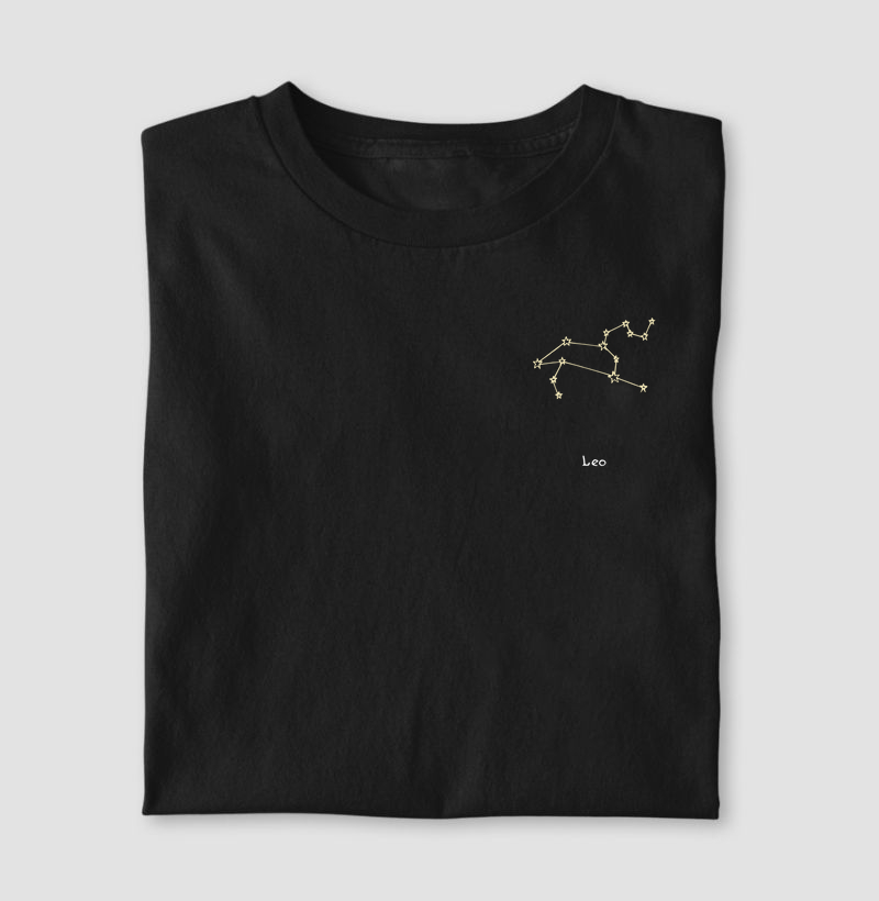 Camiseta LEÃO - CONSTELAÇÕES
