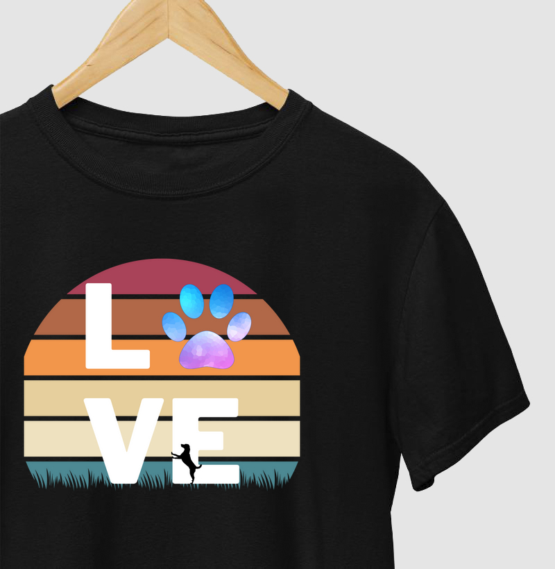 Camiseta Dog Love