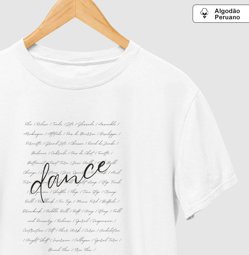 dance -> passos de dança ao fundo